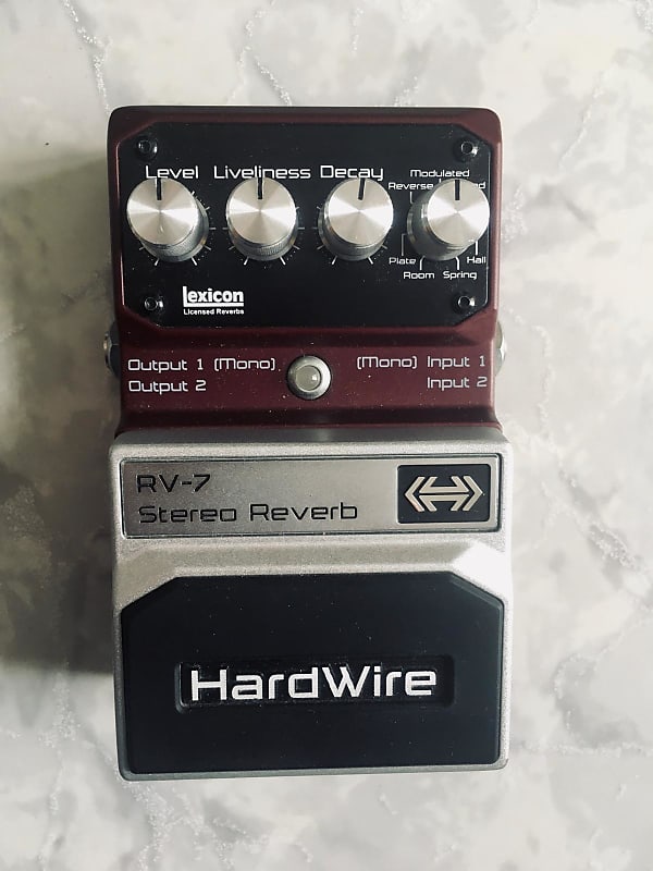 DigiTech Hardwire RV-7 Stereo Reverb