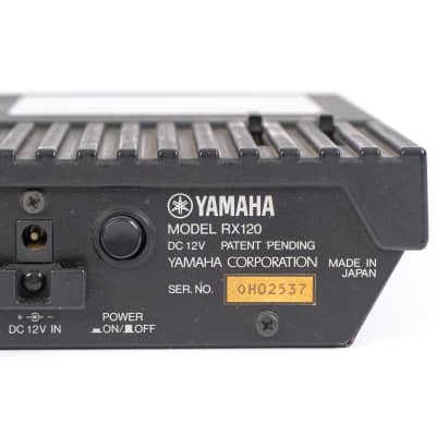 Yamaha RX120 Digital Rhythm Programmer Drum Machine with Power Supply image 6