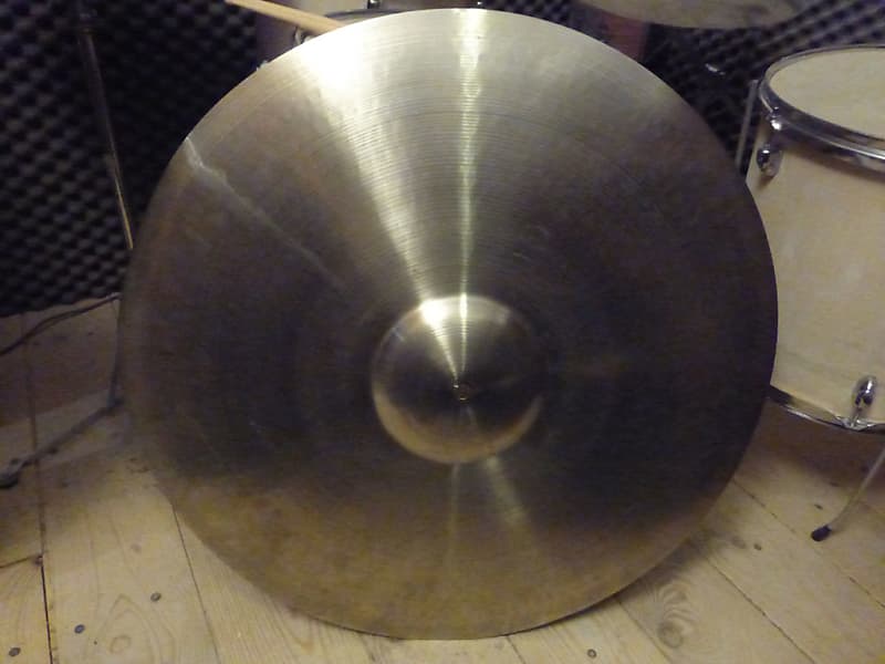 Vintage 50s Paiste Stambul 24" Jazz Crash Ride 2600g Paper Reverb