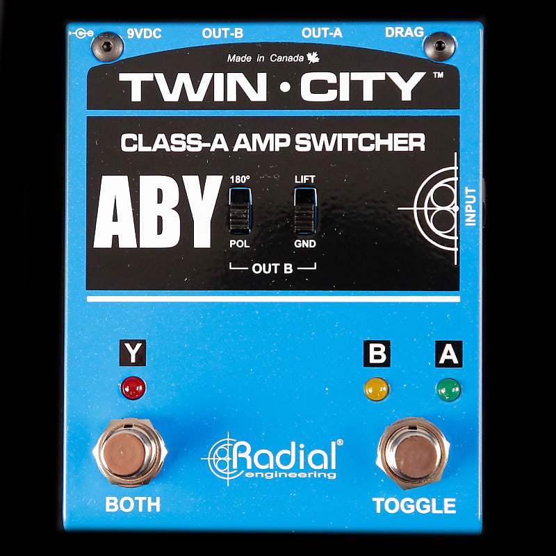 Radial Twin-City Amp Selector