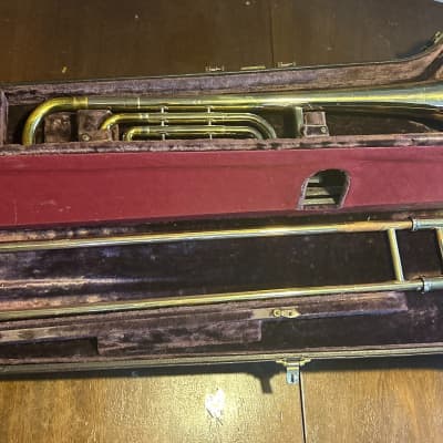 Vintage Trombone OLDS Ambassasdor 1950s Professional Model with original Case image 3