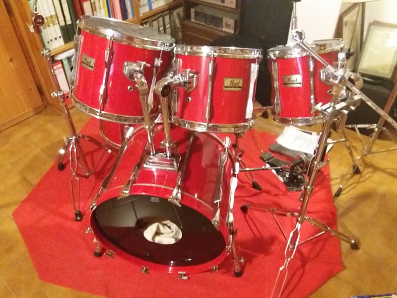 Pearl BLX 1987 Red Finish Reverb