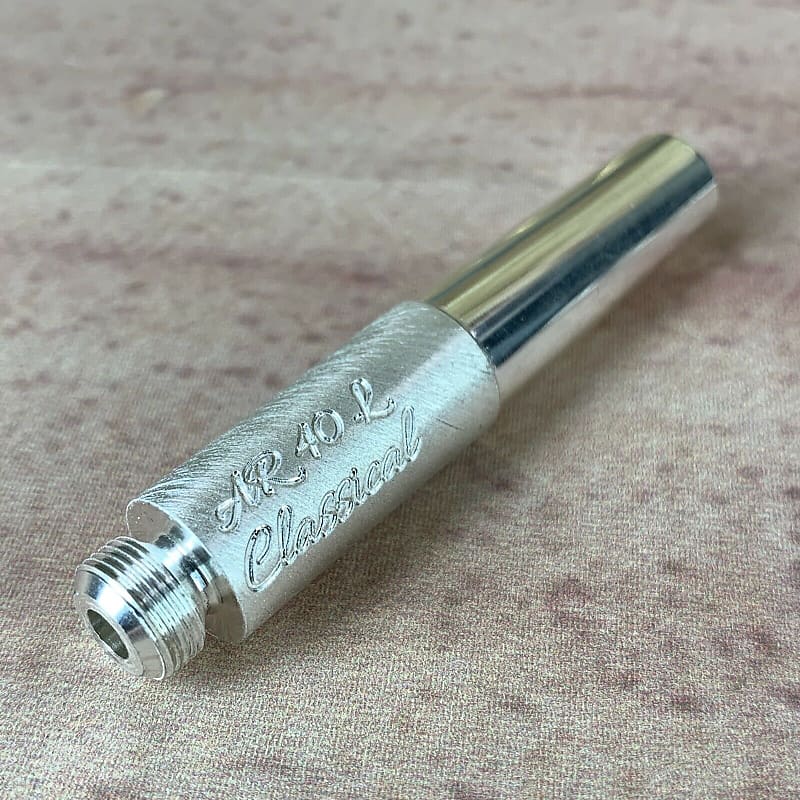AR Resonance Silver Plated Trumpet Mouthpiece Shank AR40L Reverb