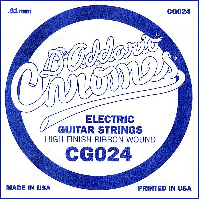 Cuerda suelta D´Addario Chromes CG024 Flatwound image 1