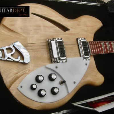 ♚ MINTER !♚ 2005 RICKENBACKER 360-6 Deluxe ♚ MapleGlo ♚ Shark Tooth ♚330♚ 18 Years ! ♚ SUPERB image 4