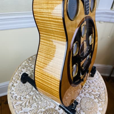 Paul McGill Resonator Guitar Del Vecchio Style image 5