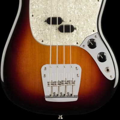 Fender Vintera '60s Mustang Bass 3-Color Sunburst With Gig Bag image 2