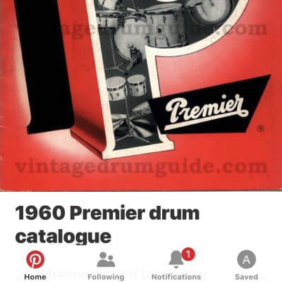 Premier Drums XPK Birch/Eucalyptus 3 ply shells. Solid, quality great sounding drums. 1990’S Red stain image 7