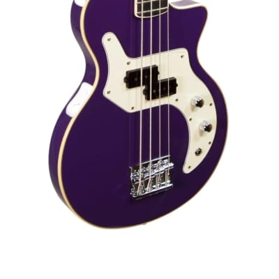 Orange BG-O-Bass-LTD -The “O” Bass – Glenn Hughes Model w/ Padded Gig Bag 2024 - Purple image 8