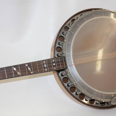 Vintage 1925 Paramount Style 'A' William L. Lange 4-String Tenor Banjo image 18