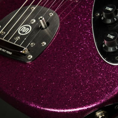 Suhr Eddie's Guitars Exclusive Roasted Classic JM Mastery - Magenta Sparkle image 18