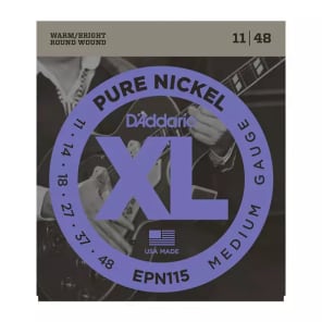 D'Addario EPN115 Pure Nickel Blues/Jazz Rock Strings