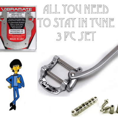 1960 1961 Bigsby B5 B-5 Vibrato Made In USA Gibson Les Paul Burst