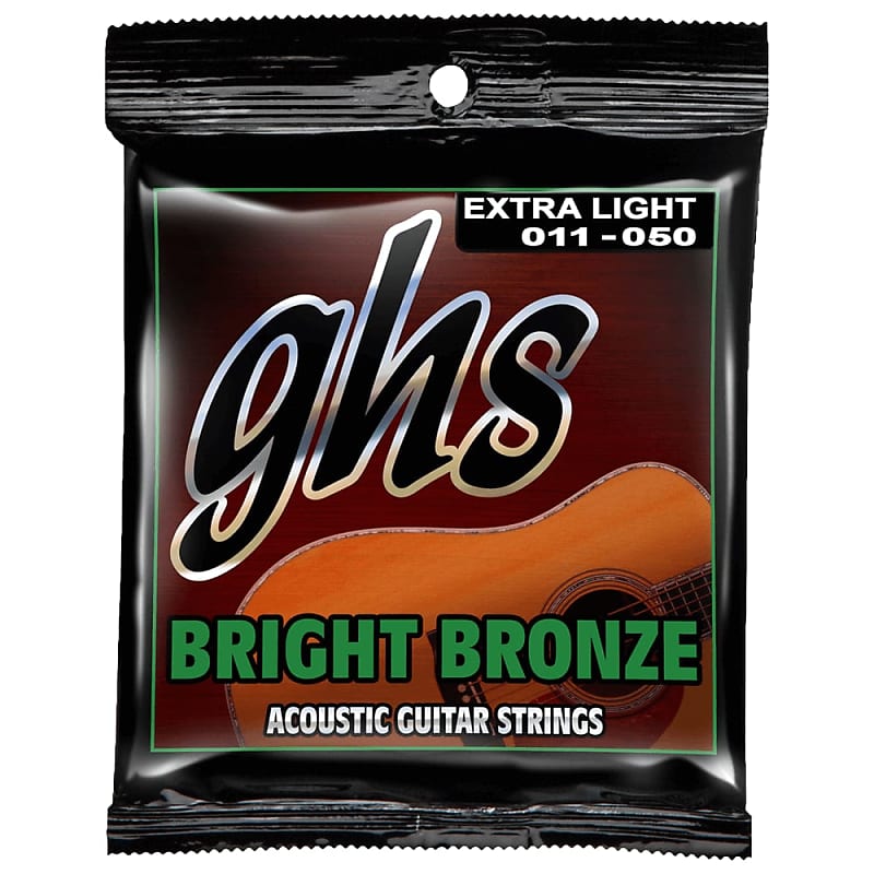 GHS Extra Light Bright Bronze Acoustic BB20X 11-50 image 1