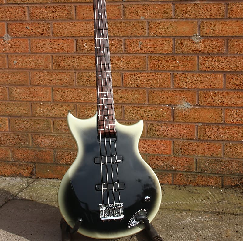 Burny Silver Burst bass (WSB-80EV 1999 Eins Vier - Luna signature)