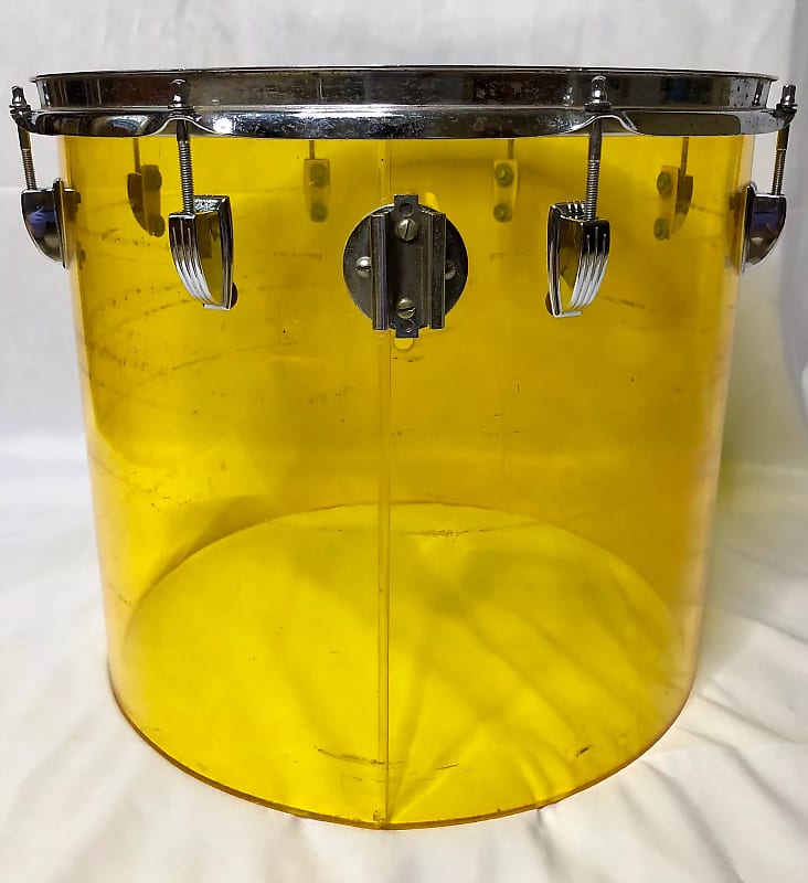 Immagine 1970s Ludwig Vistalite 14x16" Concert Tom with Single-Color Finish - 2