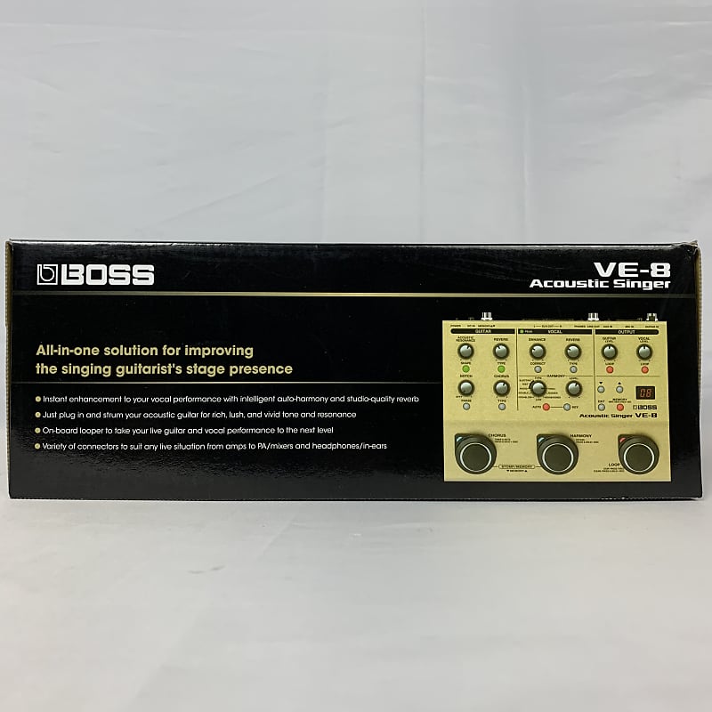 Boss VE-8 Acoustic Singer Pre-Amp | Reverb