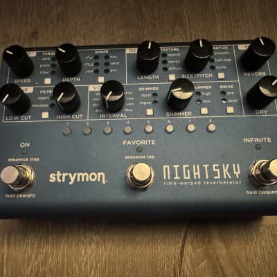 Strymon NightSky Time-Warped Reverberator | Reverb