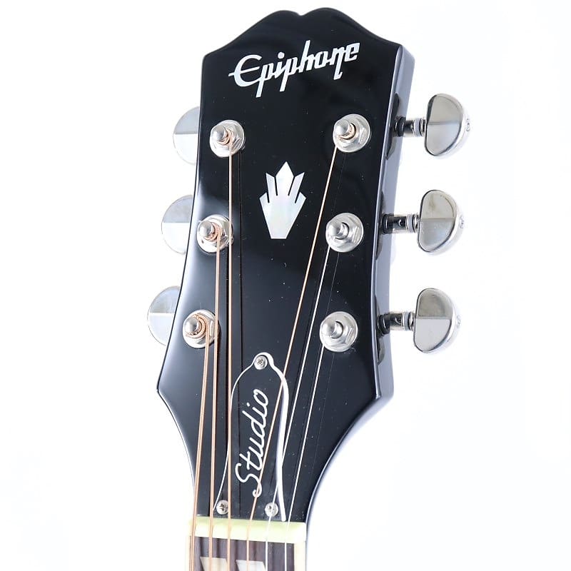 Epiphone Hummingbird Studio (Trans Ebony) | Reverb Canada