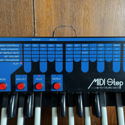 Hammond / Suzuki Midi Step MIDI BASS PEDAL w/ box, power supply | Reverb