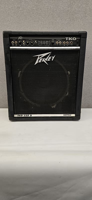 【今日明日限定値下げ】Peavey TKO 115 S ベース用アンプ 動作良好 今日明日限定値下げ】Peavey TKO 115 S ベース用アンプ 動作良好