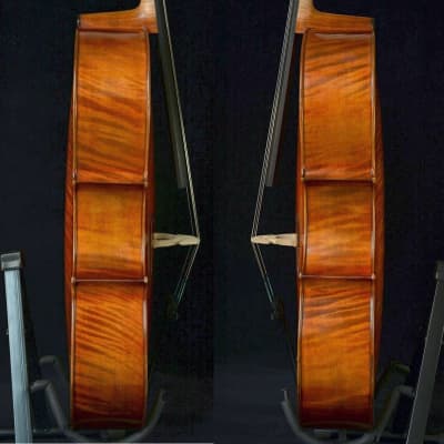 Stradivari 1712 Davidov Cello Master Wang's Own Work 200-y old Spruce No. W21 image 5