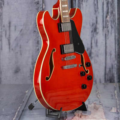 Ibanez Artcore Series AS73 Semi-Hollowbody, Transparent Cherry Red image 2