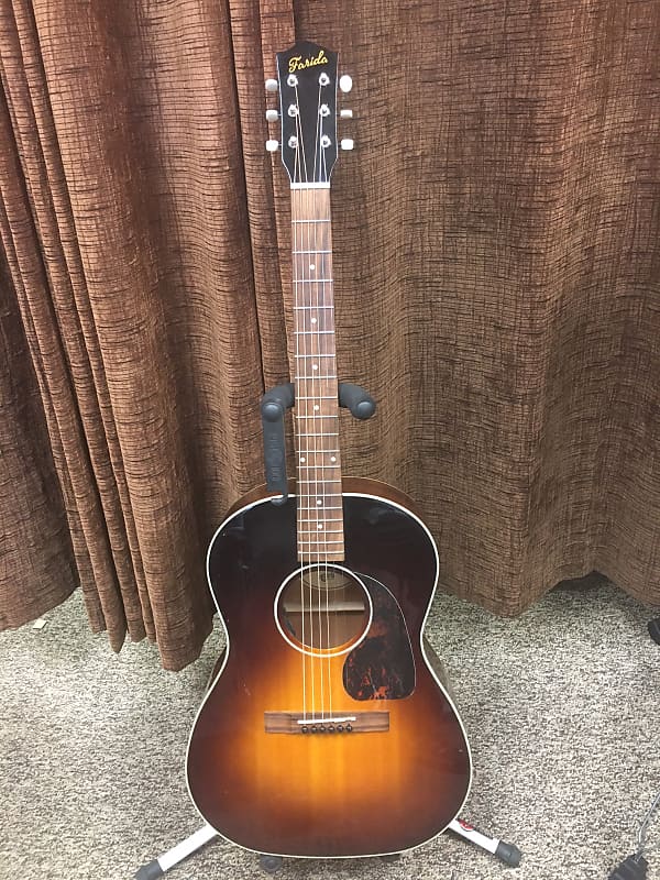 Farida OT-22E Old Town Solid Top Acoustic/Electric 00 with Fishman