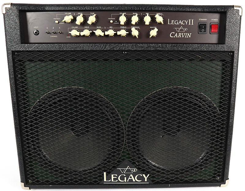 Carvin Legacy II 2x12 Electric Guitar Tube Amplifier Steve Vai's Personal Long Island Practice Amp image 1