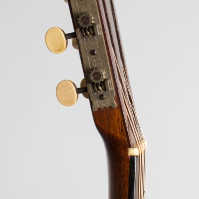 Regal  Custom Built Style 5 Flat Top Acoustic Guitar,  c. 1930, ser. #3446, black hard shell case. image 13