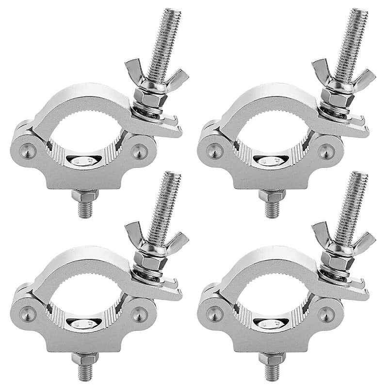 2 Inch Truss Clamp Stage Lights Clamp, 4Pcs Heavy Duty 440Lb Reverb