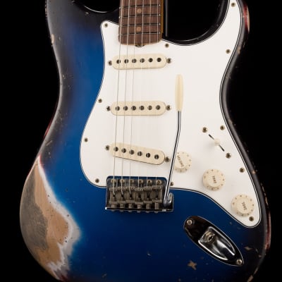 Fender Custom Shop 1963 Stratocaster Heavy Relic Desert Sunset Truetone Color Set With Case image 6