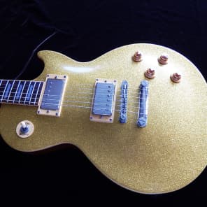 Epiphone Les Paul Standard 1996 Gold Sparkle Gibson Gig Bag image 1