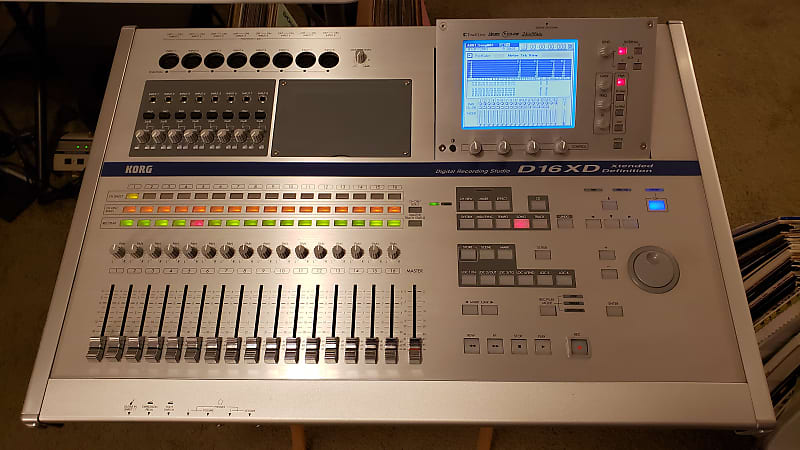 Korg D16XD 16-Track Xtended Definition Digital Recorder 40GB HDD USA 120V  Model