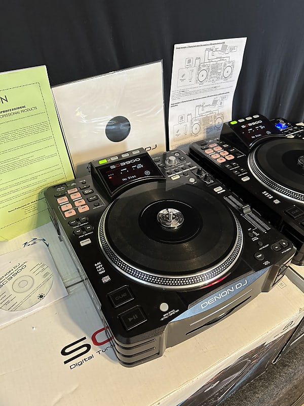 ジャンク扱い　DENON DJ SC3900 ターンテーブル 2台セット ジャンク扱い DENON DJ SC3900 ターンテーブル 2台セット