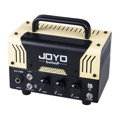 JOYO Meteor Bantamp 20w Pre Amp Tube Hybrid Guitar Amp head with 2 Instrument Cable and Zorro Cloth image 3