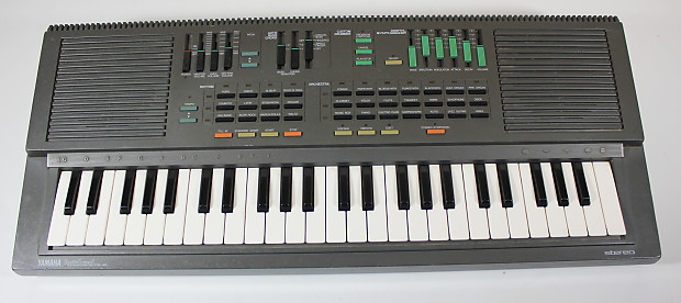 Yamaha PSS 460 Portasound FM Synthesizer Keyboard Portable w Editing Sliders image 1