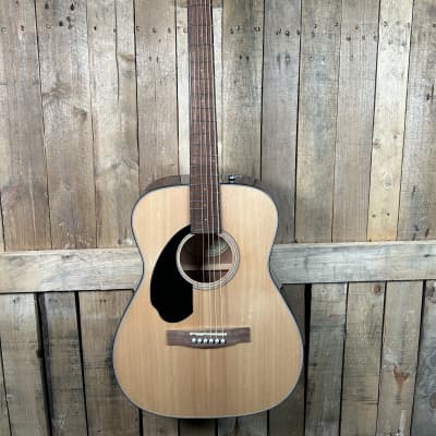 Fender CC-60S Lefty Acoustic Guitar-Natural image 3