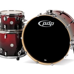 PDP PDCM2413RB Concept Maple Series 9x12" / 14x16" / 18x24" 3pc Shell Pack