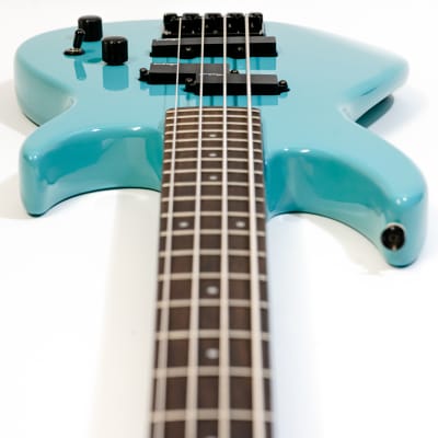 Aria Pro II VAB50TBL Vanguard Series P/J Electric Bass - Daphne Blue |  Reverb