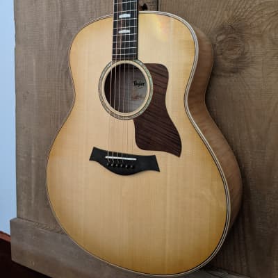 Taylor 618e Grand Orchestra Acoustic Electric Guitar Antique Blonde image 3