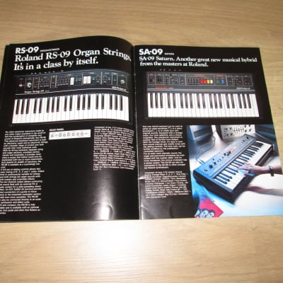 Immagine Roland Volume 3 Catalog  – 1980 - Original Vintage Synthesizer Brochure - RARE - 8