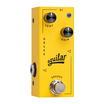 Reverb.com listing, price, conditions, and images for aguilar-db-599-bass-compressor-pedal