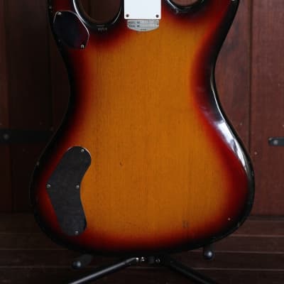 Teisco DG-67 Solidbody 1960's Sunburst Made in Japan image 14