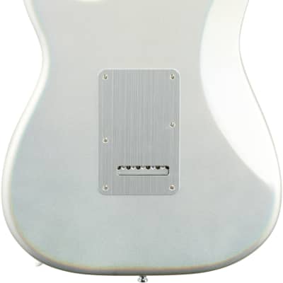 Fender H.E.R. Stratocaster Electric Guitar (with Gig Bag), Chrome Glow image 7