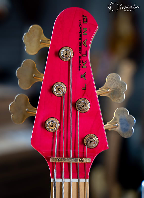 ベース Lakland Skyline Series SK-569 Tetsuya Press Release 2010-9-10