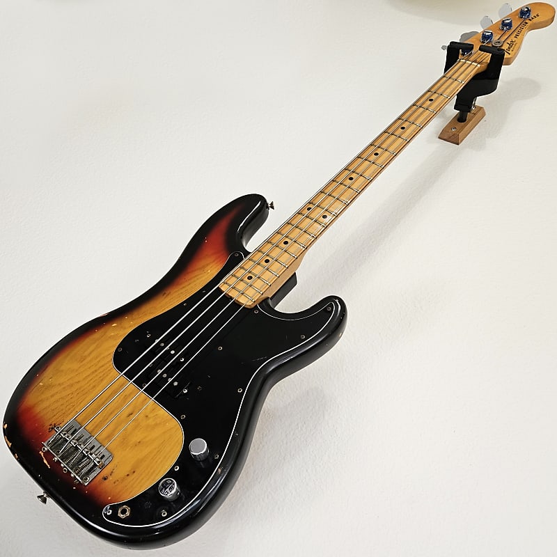 1978 Fender Precision Sunburst 4-bolt Original American | Reverb UK