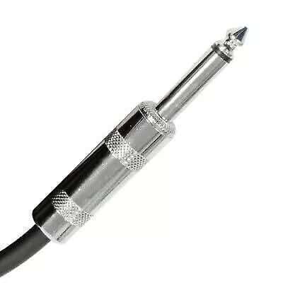 4 Pack-10' Guitar Cable Ts 1/4" To Right Angle-Instrument Cord - Red image 3