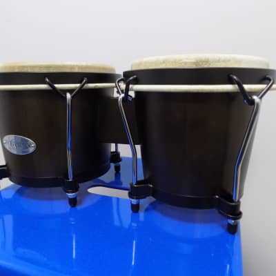 Toca Synergy Wood Bongos - Tobacco | Reverb