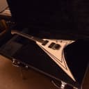ESP SV Alexi Laiho Style Neck-Thru EMG Floyd Rose Abalone Inlays Randy Rhoads Arrow Flying V Guitar